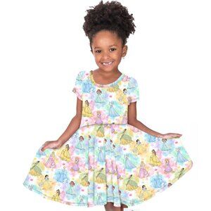 NWT Little Snuggles Charlie's Project Disney Princess Bamboo Twirl Dress - 2T